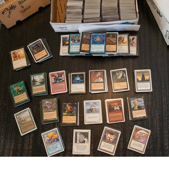 Magic the Gathering Vintage Lot 1994 to 2003 Revised to Scourge - Picture 2 of 4